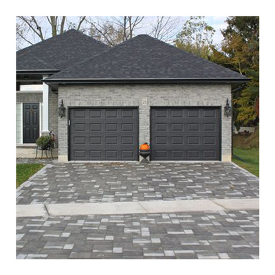 Industriële Sectionele de Garagedeur 60007000mm van het Glasaluminium Breedte