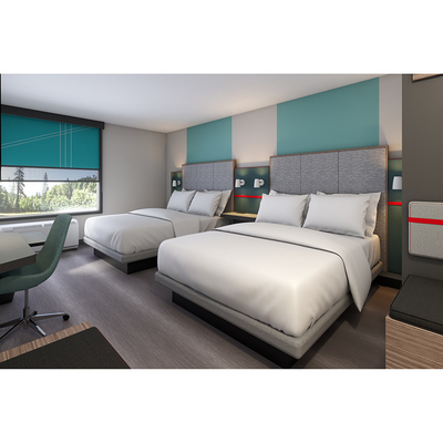 Van het de Slaapkamermeubilair van de luxegast van het de Reeksenhotel de Koning Size Bed Sets