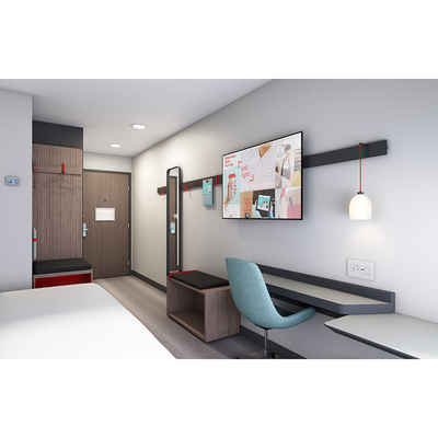 Van het de Slaapkamermeubilair van de luxegast van het de Reeksenhotel de Koning Size Bed Sets