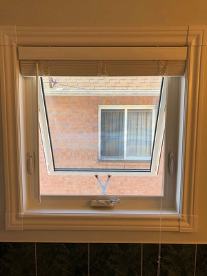 Afbaardende Vensters van het Minimalism de Dubbel Verglaasde Aluminium voor Kelderverdieping