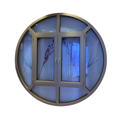 1.22.0mm Dikke Vaste Hoogste Ronde de Cirkelvensters van het Aluminiumkader Vensters