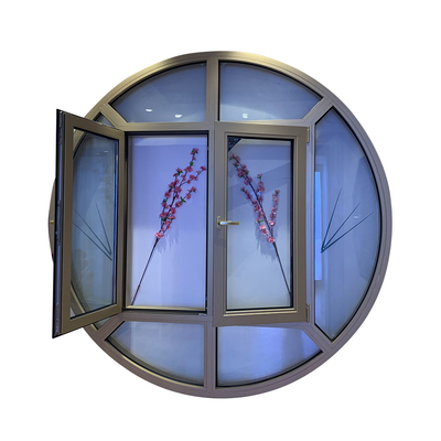 1.22.0mm Dikke Vaste Hoogste Ronde de Cirkelvensters van het Aluminiumkader Vensters