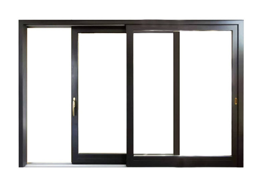 Van het het Glas Glijdende Aluminium van Ce de Horizontale Dubbele Vensters en de Deuren met Grill