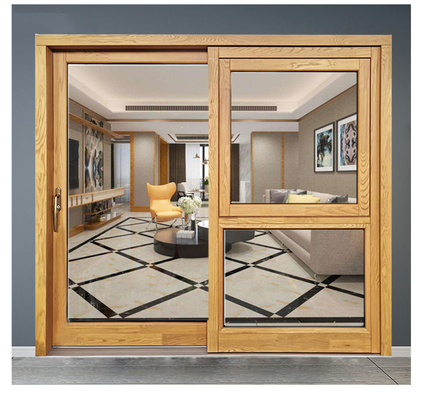 Van het het Glas Glijdende Aluminium van Ce de Horizontale Dubbele Vensters en de Deuren met Grill