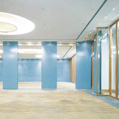100mm Geluiddicht de Muur Beweegbaar Banket Hall Sliding Partition van de Bureauverdeling