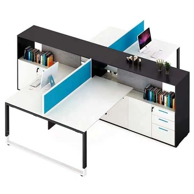 De moderne Modulaire Bureauwerkstations verdeelt 2 4 6 Seater het Comité van de Bureauprivacy