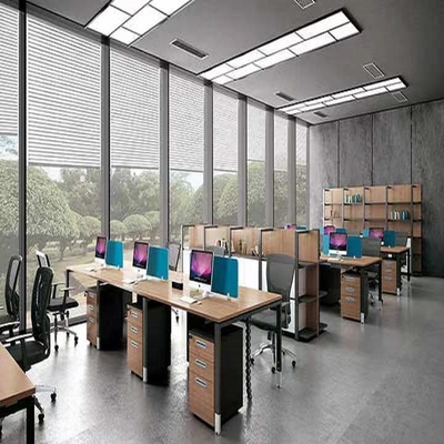 De moderne Modulaire Bureauwerkstations verdeelt 2 4 6 Seater het Comité van de Bureauprivacy