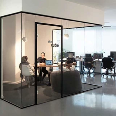 83MM Hoogtepunt - van de Verdelingsmuren van het meningsbureau Verdeling van het het Aluminium de Kader Vaste Glas
