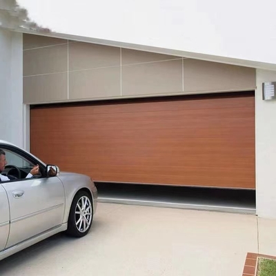 ISO9001 Ce Geautomatiseerde het Aluminiumpartij die van de Garagedeur Sectionele Deur glijden