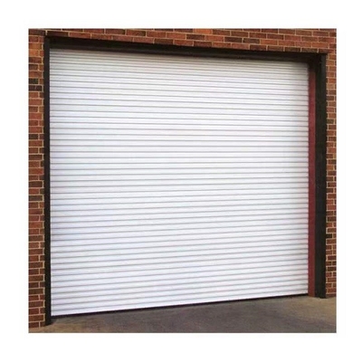 Het hete Zink galvaniseerde het Geautomatiseerde Blind van Rollup van de Garagedeur Wind Gemotoriseerde