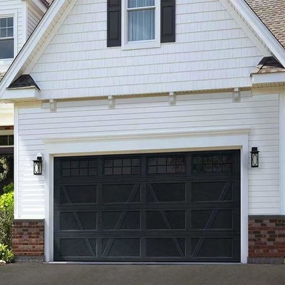 De gegalvaniseerde Staal Geautomatiseerde Moderne Geïsoleerde Sectionele Luchtdeuren van de Garagedeur