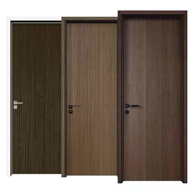 Binnenlandse Eenvoudige Moderne MDF Melamine Houten Deur voor Badkamers