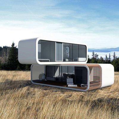 Ce-Luxe Woongeprefabriceerd huis die Bestand het Weer vouwen van het Containerhuis