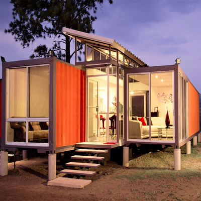 Ce-Luxe Woongeprefabriceerd huis die Bestand het Weer vouwen van het Containerhuis