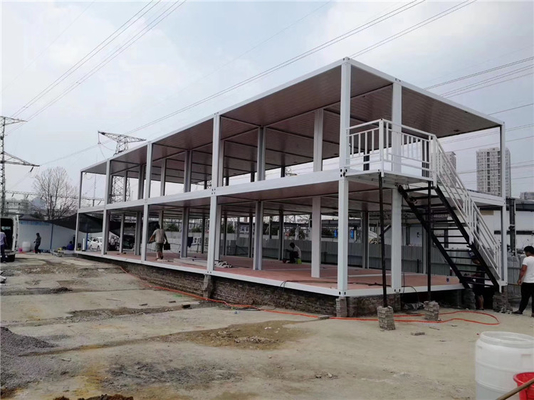 2.9M Height Prefab Container Modulaire de Verschepende Containerziekenhuis van het Huis het Vlakke Pak