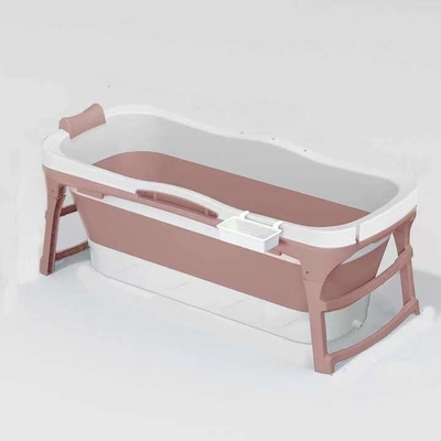 1.18M Blue Pink Freestanding de Plastic Ton van het Badkuip Plastic Vouwende Bad voor Volwassenen