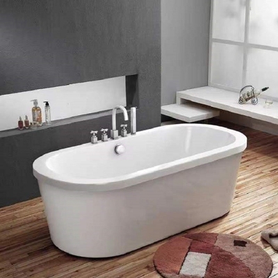 Douane Kleine Freestanding Badkuip 140cm 150cm 160cm Vrije Bevindende Stortbuiton