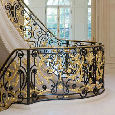 Balusters van de het Smeedijzertrede van Ringhieradelle scale interior stair railings de Antiroest
