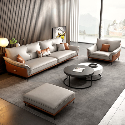 Klein de Zweepleer Sofa Set van de Huis Noords 3 4 Seater Sectioneel Laag