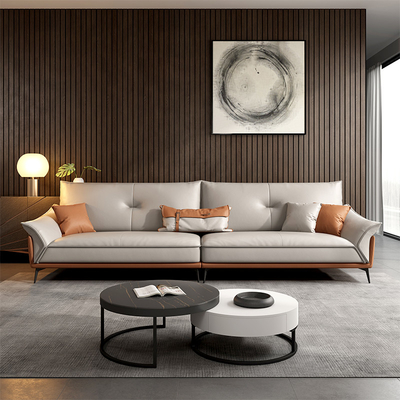 Klein de Zweepleer Sofa Set van de Huis Noords 3 4 Seater Sectioneel Laag