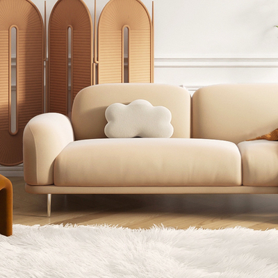 Flatflanel 3 Seater-Woonkamer Sofa Sectional Simple Modern Furniture