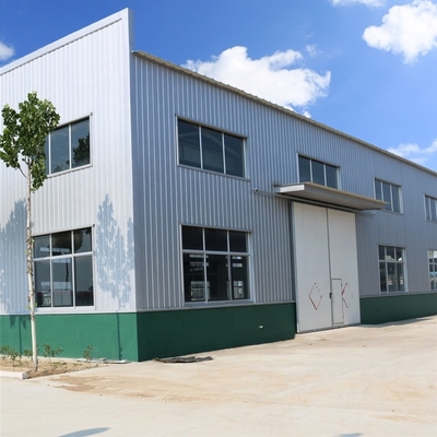Snel bouw Geprefabriceerde van het het Pakhuis Grote Metaal van de Staalstructuur de Loodsenworkshops