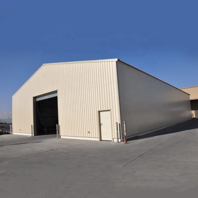 Snel bouw Geprefabriceerde van het het Pakhuis Grote Metaal van de Staalstructuur de Loodsenworkshops
