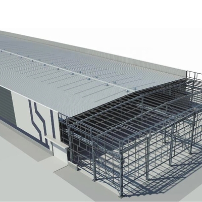 1500sqm het Pakhuismetaal die van de staalstructuur 25m*80m*9m bouwen