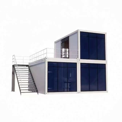 Het eenvoudige Demonteerbare Vlakke van het het Huis Lichte Staal van de Pakcontainer Prefab Mobiele Huis