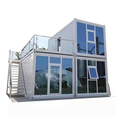 Het eenvoudige Demonteerbare Vlakke van het het Huis Lichte Staal van de Pakcontainer Prefab Mobiele Huis