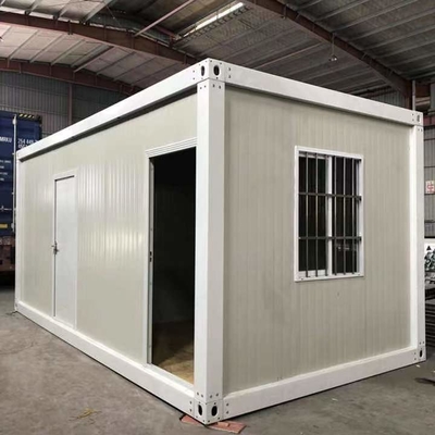 40ft Sandwichcomité Prefab Wit Modern de Containerhuis van het Containerhuis