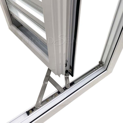 Flat het Anodiseren van de het Venstergordijnstof van Aluminiumnaco de Luifelvensters van pvc UPVC