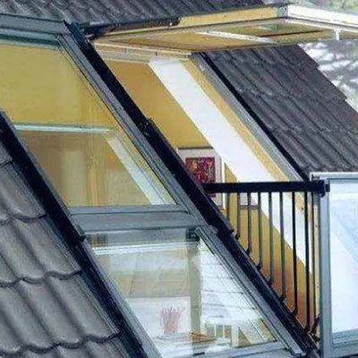 Van het het Aluminiumkader van het hemelweergeven de Waterdichte van het de Vensters Dubbele Glas Vensters van het het Dakdakraam