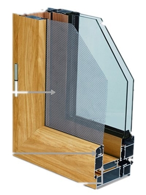 OEM ODM Vensters van het Aluminium de Horizontale Glijdende Vensters Gelamineerde Glas voor Bureau