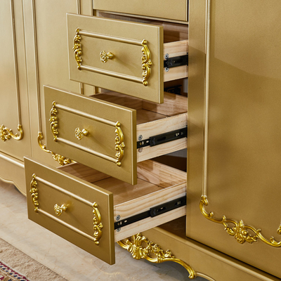 Triplex Aangepaste van de de Luxeslaapkamer van de Garderobe Ruimtebesparing de Kastorganisator