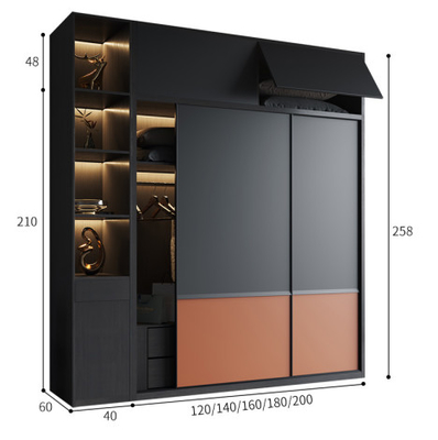 Slaapkamer 3 Schuifdeurenkast