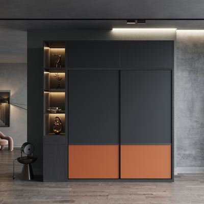 Slaapkamer 3 Schuifdeurenkast