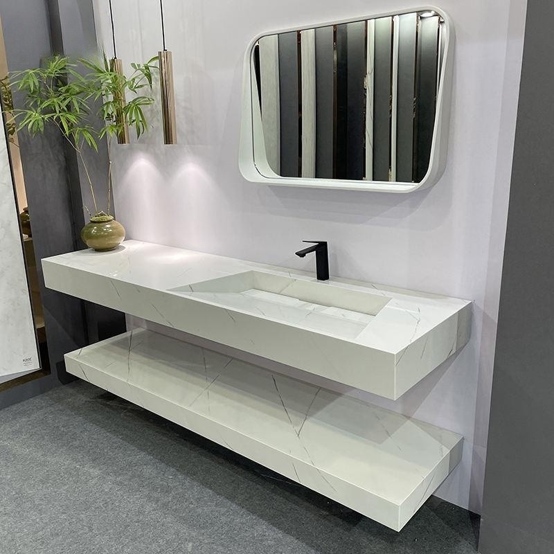 Van de Kleuren Sanitaire Waren van het wasbak Nieuwe Italiaanse Ontwerp Witte van de de Badkamers Dubbele Was het Bassingootsteen