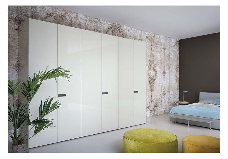 Kabinet van de de Woonkameropslag van de triplex het Vuurvaste Aangepaste Garderobe met Spiegeldeur