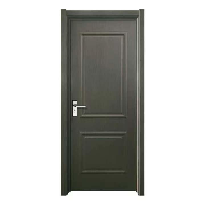 ISO9001 Ce-MDF Zwart Binnenlands Gepantserd Front Doors For Home