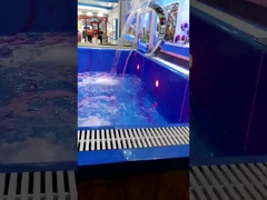 Glasvezel Prefab aangepast kleur 20FT 40FT zeecontainer zwembad met UPVC-venster