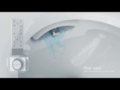 Eenvoudige installatie Sanitair Sluit Kruk Kom Verwarming Toilet